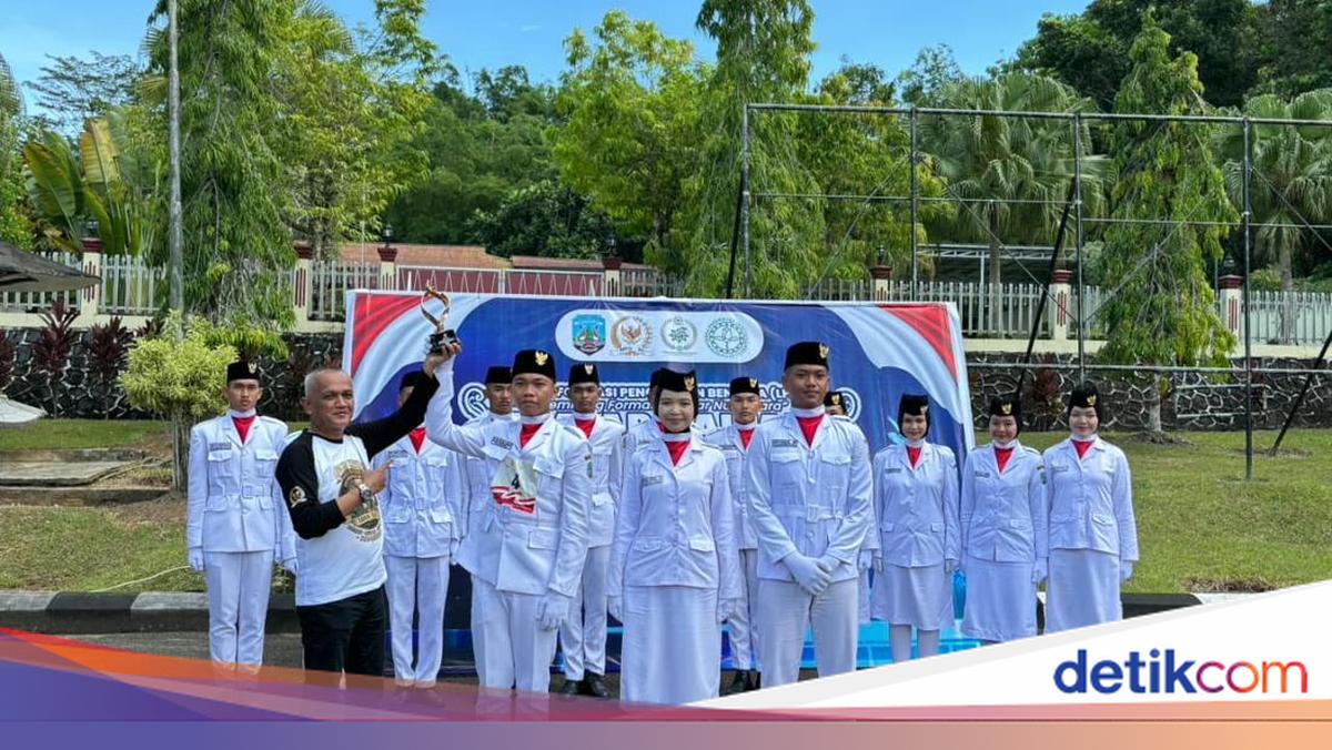 SMAN 1 Tanjung Selor Juara Lomba Baris-Berbaris MPR RI Kaltara 2026
