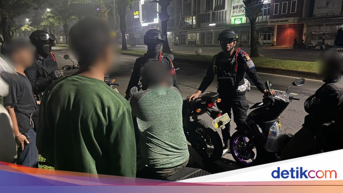 Brimob PMJ Bubarkan Balap Liar di Bekasi, 3 Remaja Diamankan