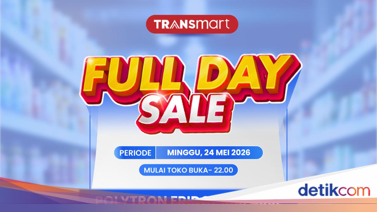 Transmart Full Day Sale Kembali Hadir, Kulkas Polytron Diskon Sampai Jutaan Rupiah