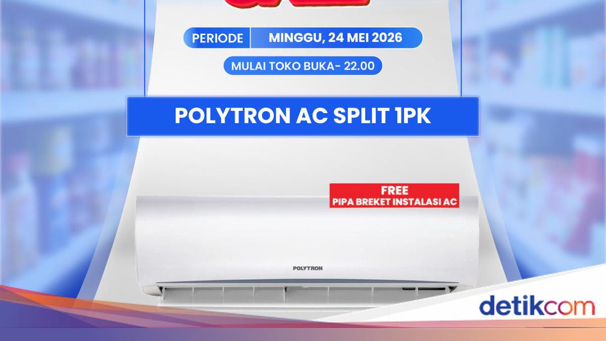 Diskon Jumbo Transmart Full Day Sale, AC Polytron Hemat Hingga Rp 1,7 Juta