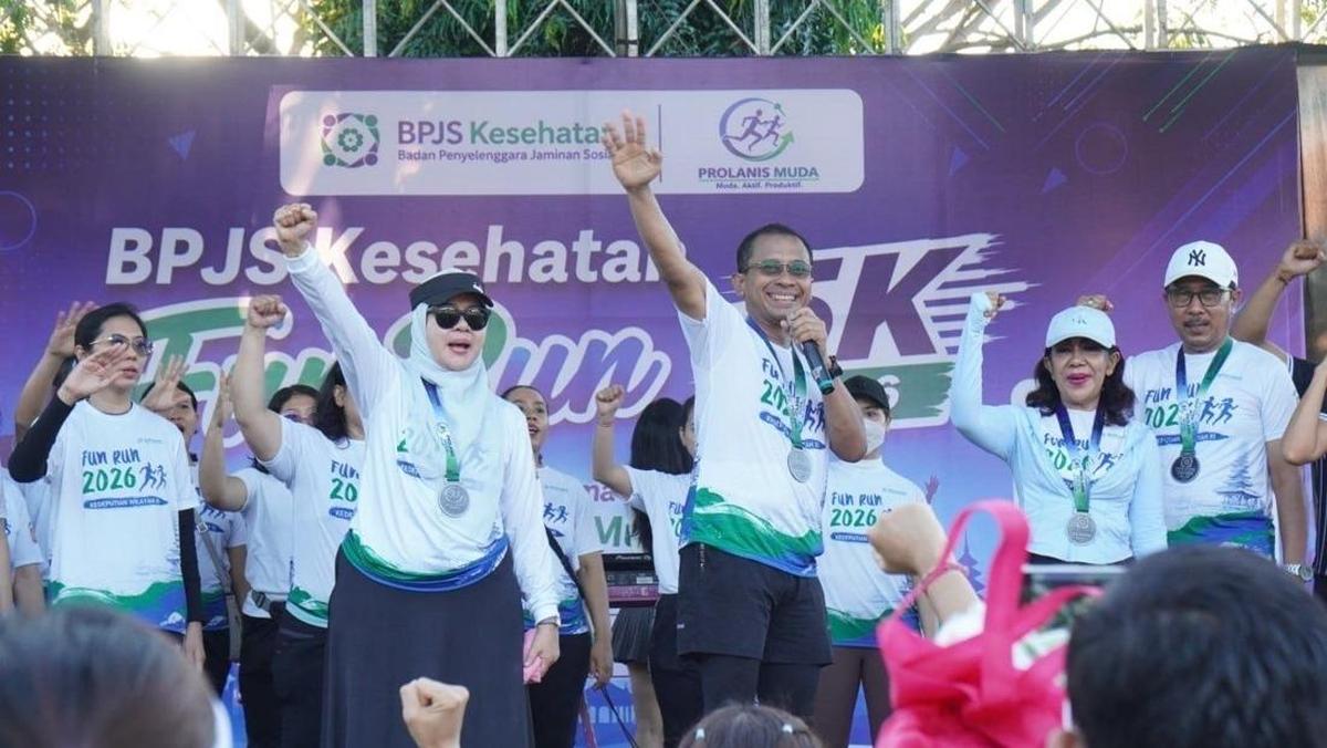 BPJS Kesehatan Dorong Generasi Muda Cegah Penyakit melalui Fun Run 2026