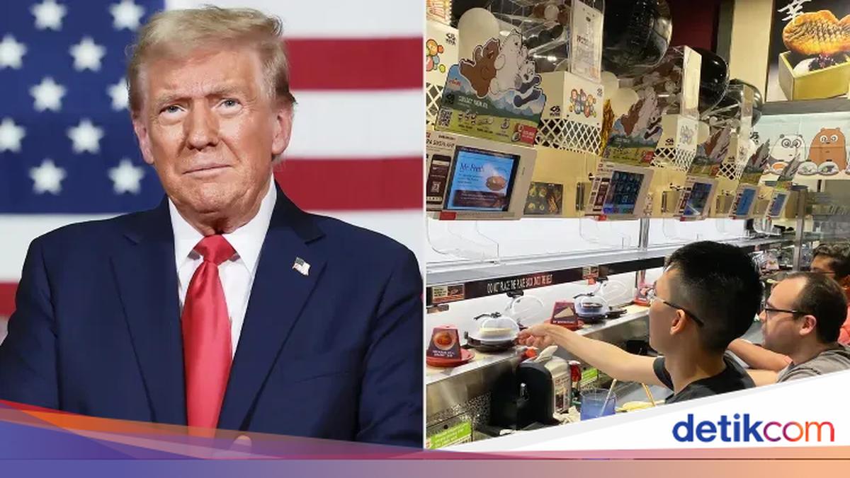 Donald Trump Tertarik Bisnis Kuliner, Beli Saham Restoran Sushi Rp88 M!