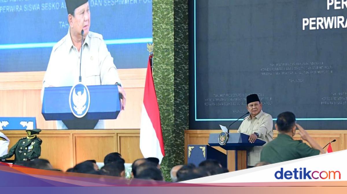 Prabowo Hadiri Taklimat, Danseskoad: Perdana Presiden Mengajar Langsung