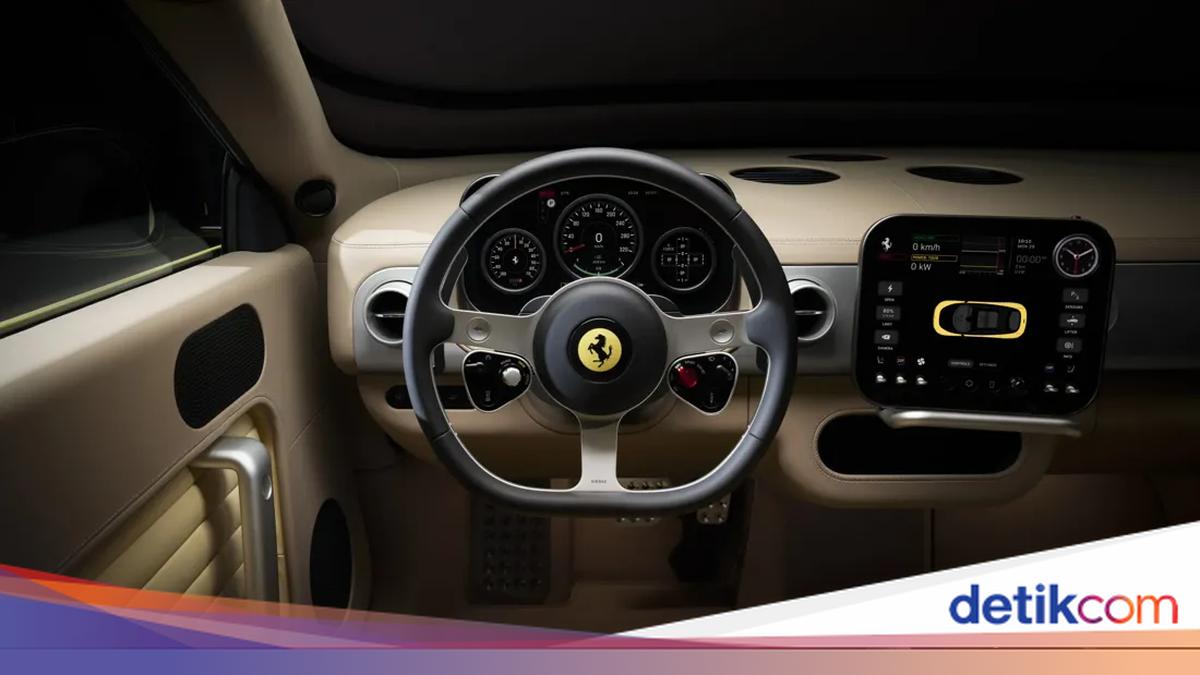 Desain Mobil Listrik Ferrari: Eksterior Dihujat, Interior Disanjung