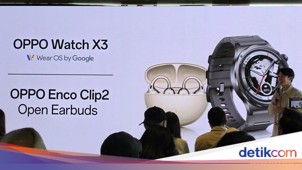 Oppo Enco Clip2 & Watch X3 Resmi di RI, Harganya?