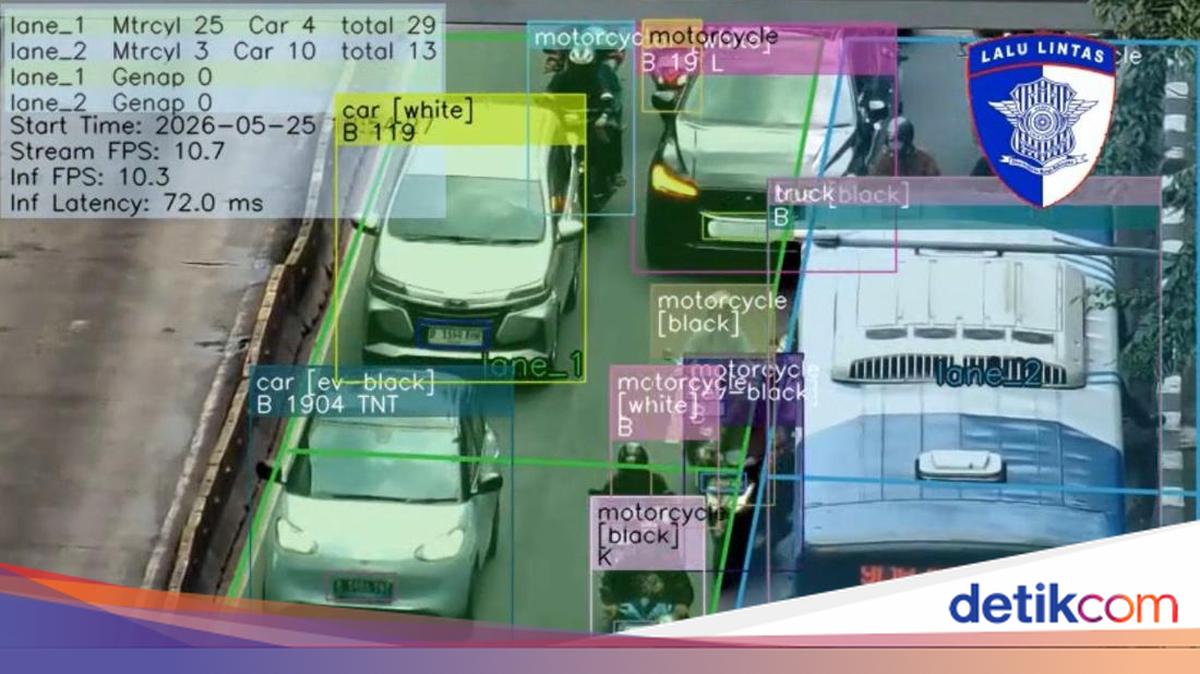 Pasca-Launching ETLE Drone, Korlantas Intensif Pantau Pelanggaran Gage Jakarta