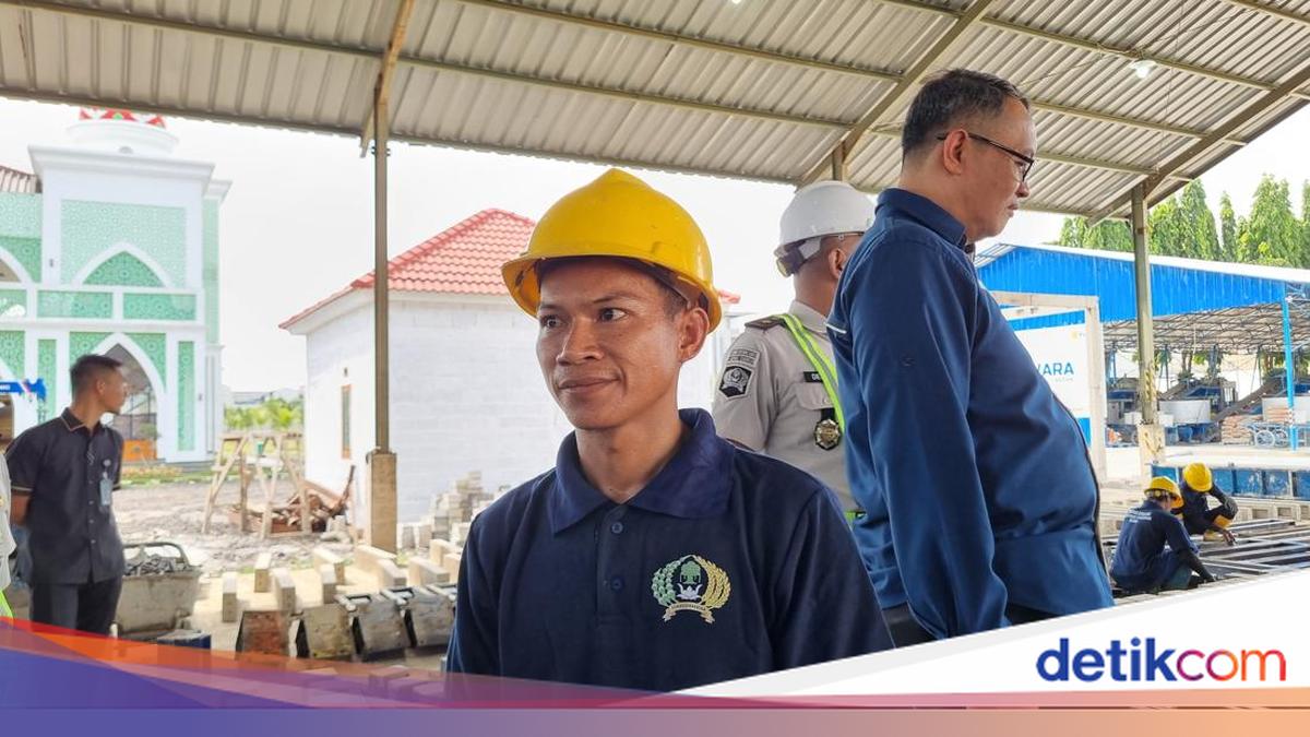 Senangnya Napi Lapas Tangerang Bikin Paving Block Dapat Cuan Tiap Bulan