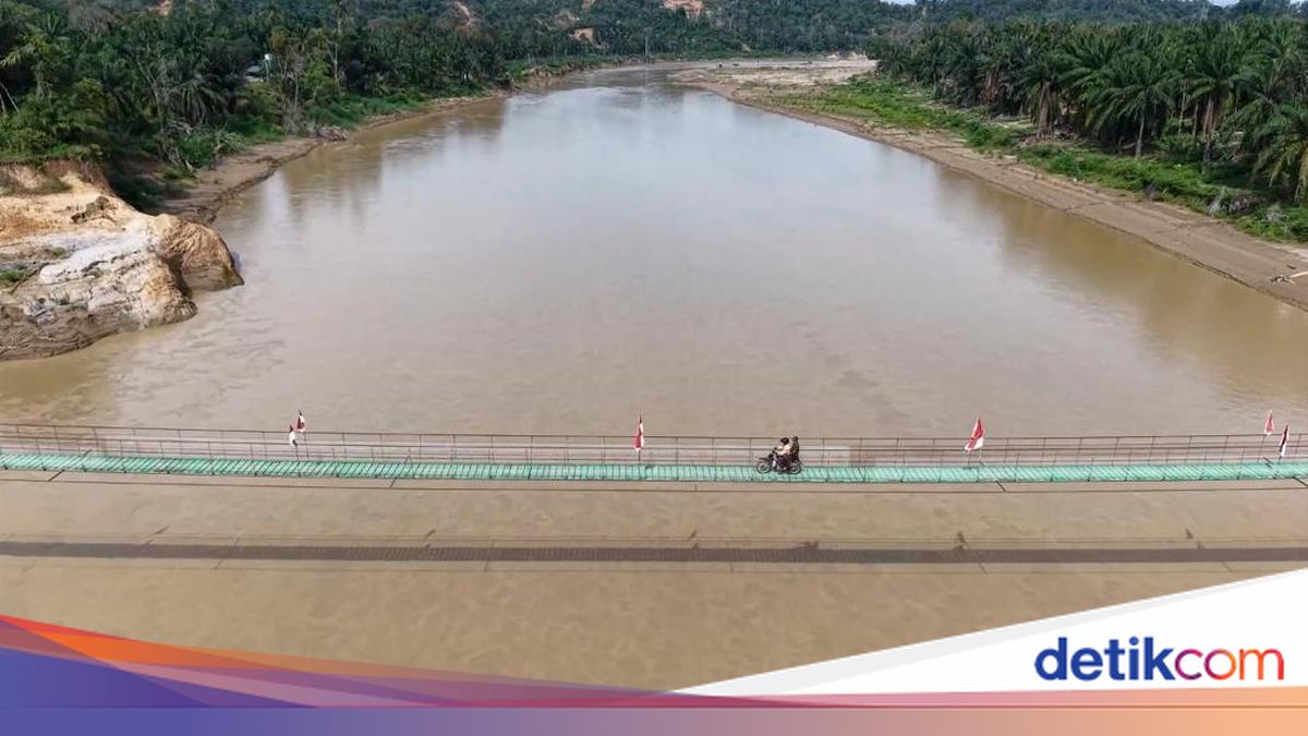 Jembatan Gantung Perintis Garuda Permudah Akses Warga Aceh Tamiang