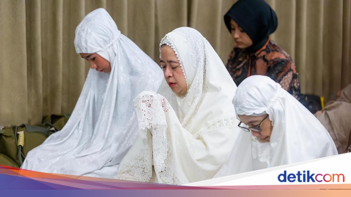 Salat di Masjid DPR, Puan Harap Idul Adha Jadi Momen Rajut Kebersamaan
