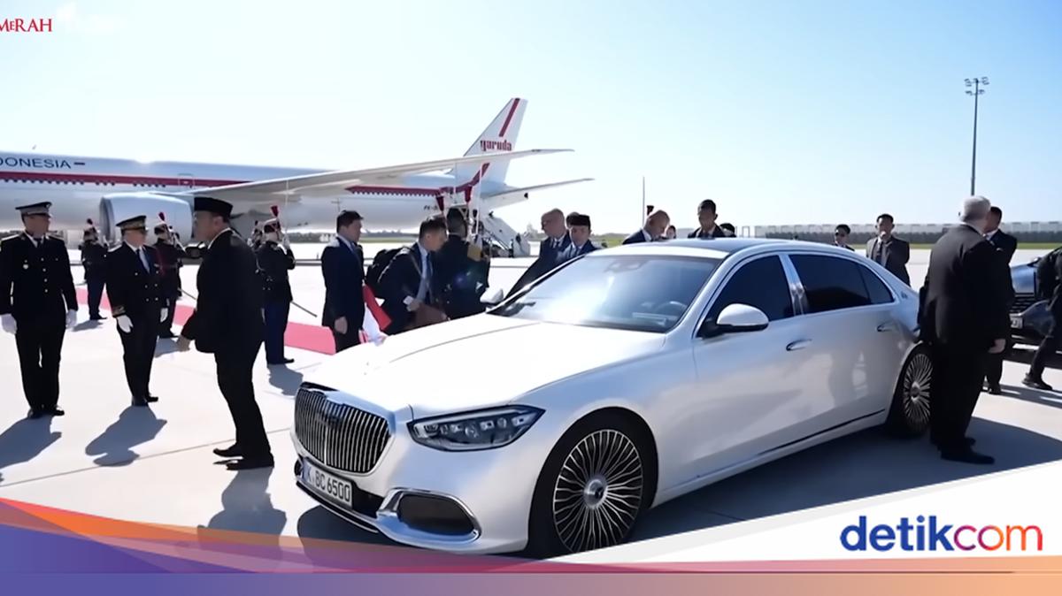 Mobil Mewah Tunggangan Prabowo saat Kunjungan ke Paris