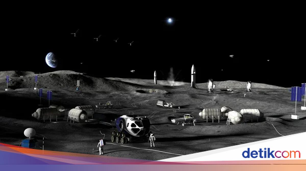 Rencana NASA Bangun Markas di Bulan Akan Dimulai Tahun Ini