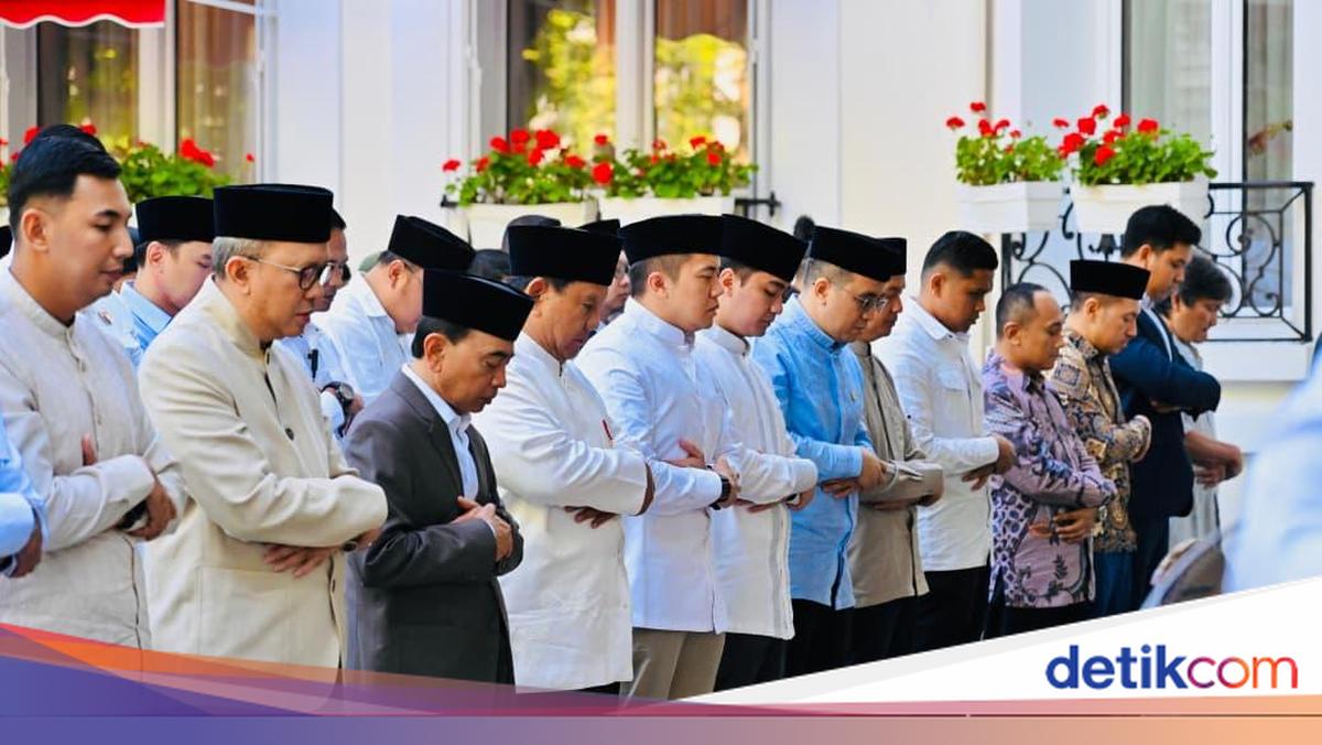 Prabowo Salat Idul Adha Bersama Diaspora di Wisma Indonesia Paris