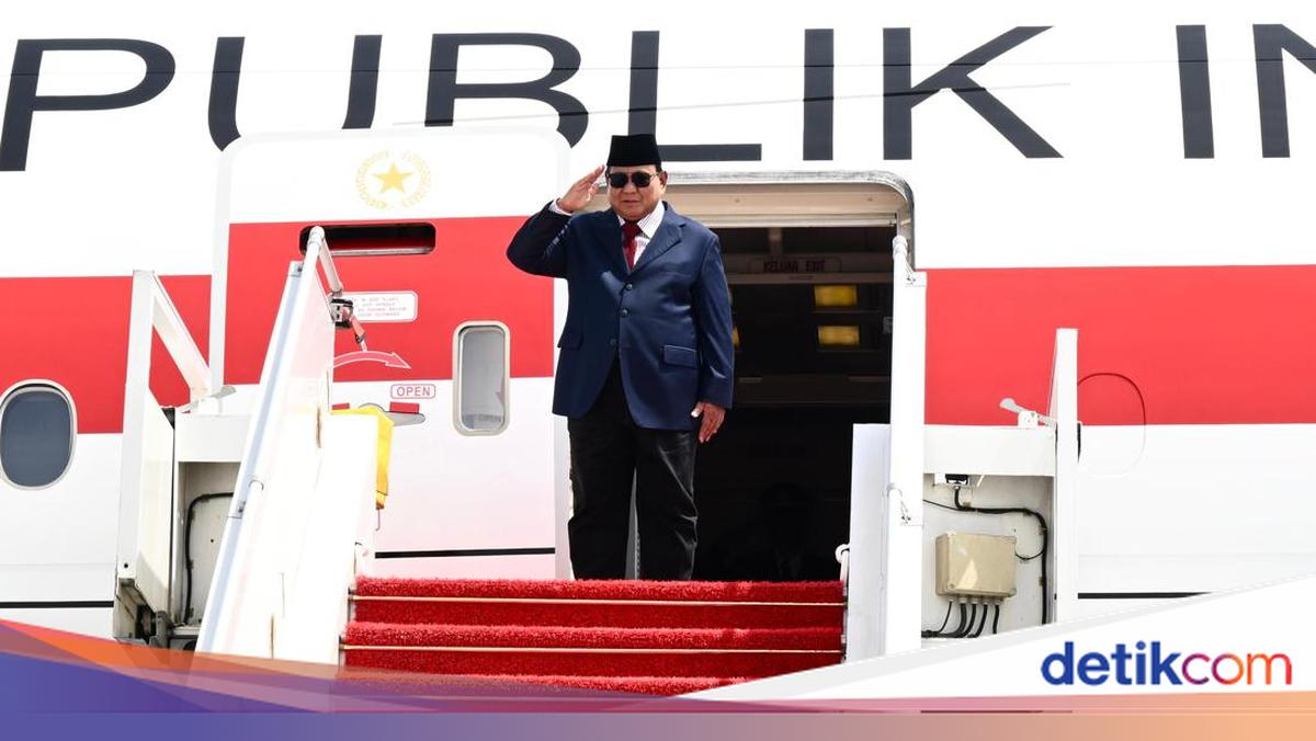 Tinggalkan Paris Usai Kunjungan Kenegaraan, Prabowo Kembali ke Tanah Air