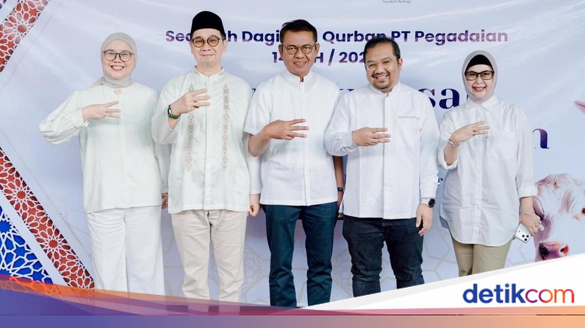 Pegadaian Salurkan 4.500 Paket Daging Kurban bagi Masyarakat Membutuhkan