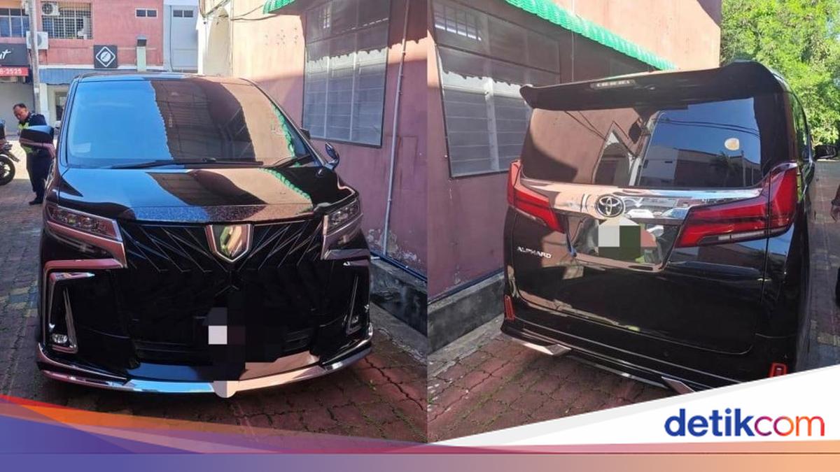 Pengendara Alphard Kabur saat Kena Razia, Ternyata Nunggak Tilang Rp 20 ...