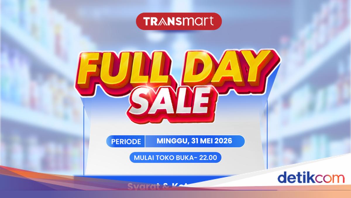 Mumpung Baru Gajian, Serbu Transmart Full Day Sale! Pesta Diskon 50% + 20%
