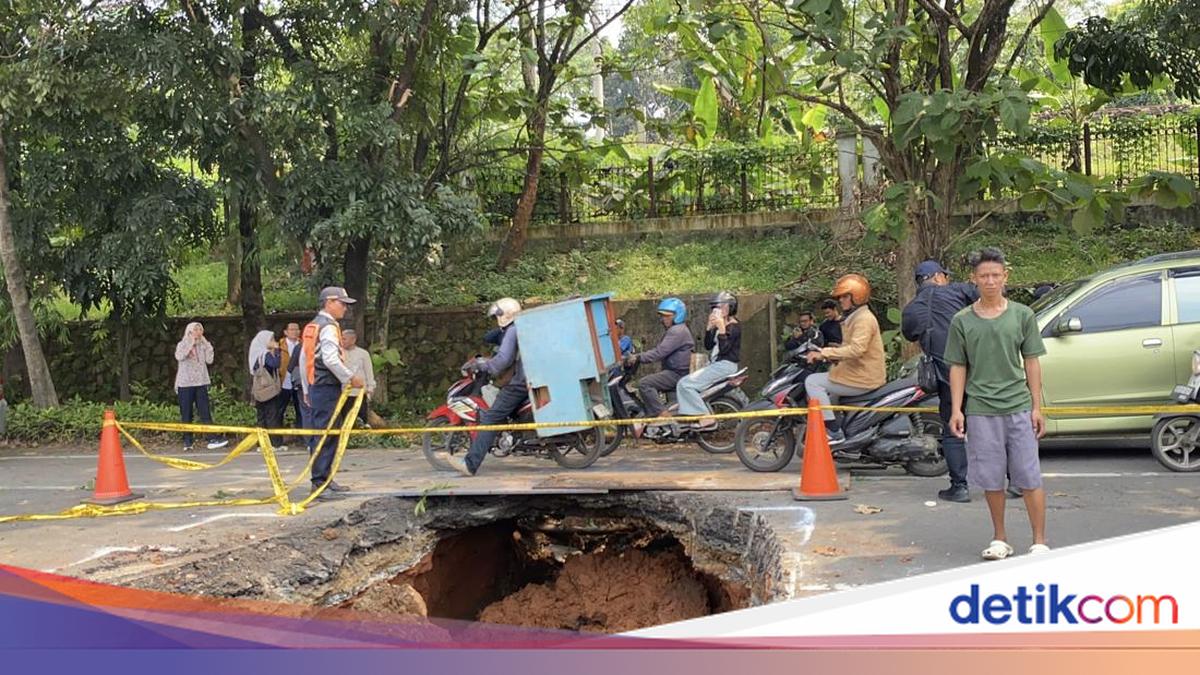 Lalin di Lenteng Agung Dialihkan Imbas Jalan Amblas, Ini Rutenya
