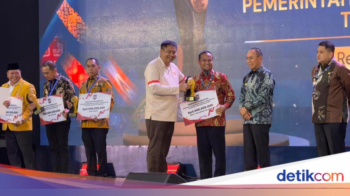Top! Pemprov Sulsel Raih Penghargaan Terbaik 1 Creative Financing Sulawesi