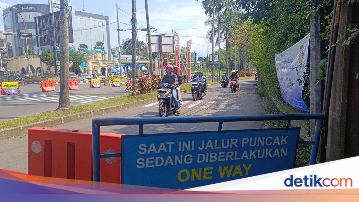 One Way Arah Jakarta Siang Ini, Mobil Menuju Puncak Bogor Disetop