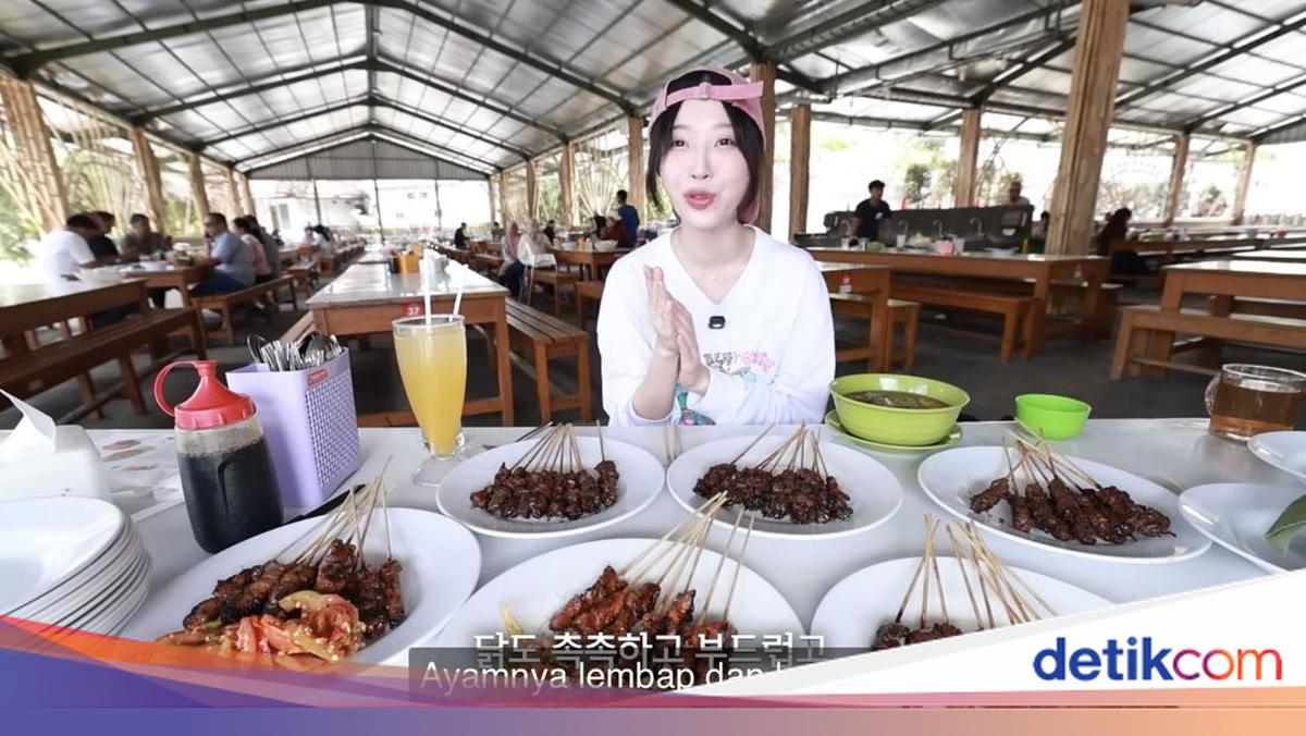 Tzuyang Mukbang di Bandung, Lahap Sate Maranggi dan Seafood Jumbo