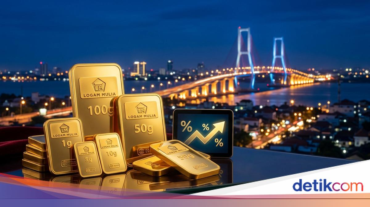 Usai Anjlok Rp 48 Ribu, Harga Emas Antam Kini Rp 2,67 Juta