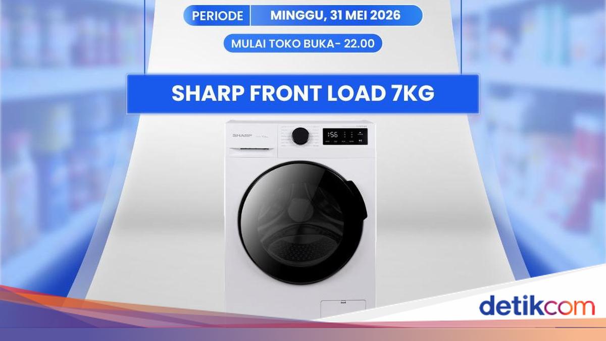 Cuma di Transmart Full Day Sale, Mesin Cuci Jadi Semurah Ini