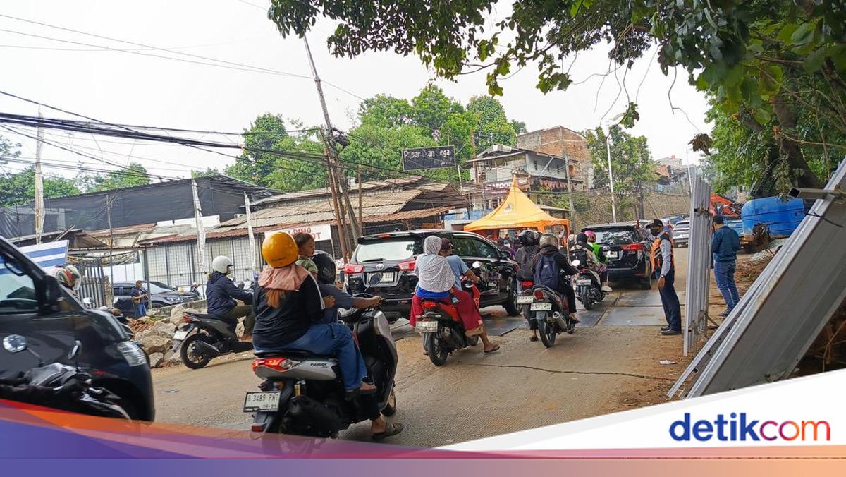 Ada Perbaikan, Jl Lenteng Agung Arah Depok Mulai Dibuka Bertahap Pagi Ini