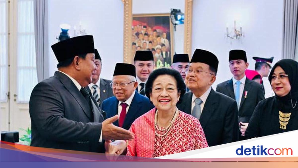 PDIP soal Prabowo dan Megawati Gandengan Tangan: Dari Dulu Kenal Baik