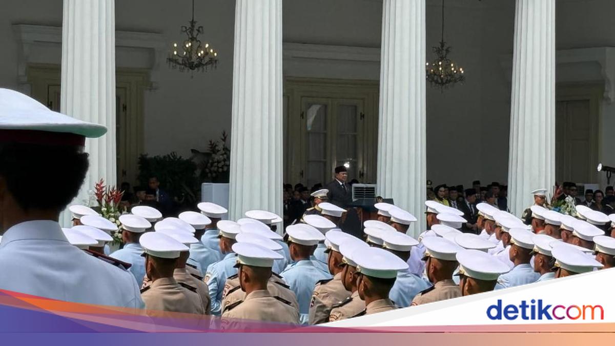 Prabowo Pimpin Upacara Hari Pancasila di Kemlu, Megawati Hadir