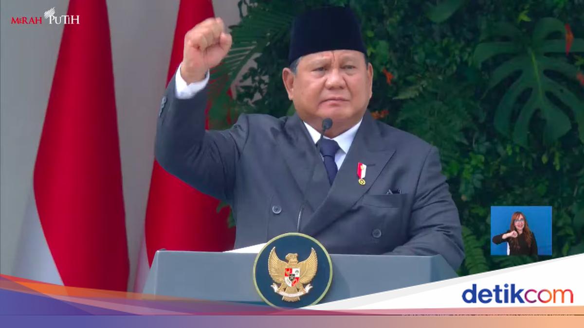 Prabowo Sebut Perubahan Besar Tak Mudah, Singgung Perlawanan Kelompok Korupsi