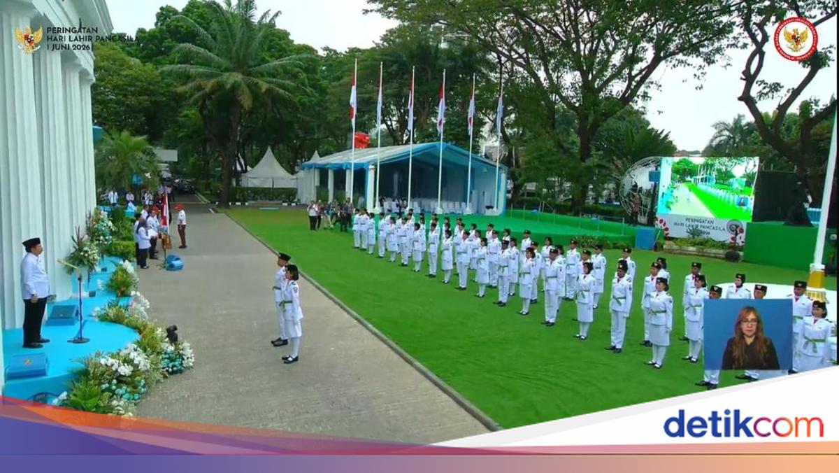 Kepala BPIP Pimpin Upacara Penurunan Bendera Merah Putih di Hari Lahir Pancasila