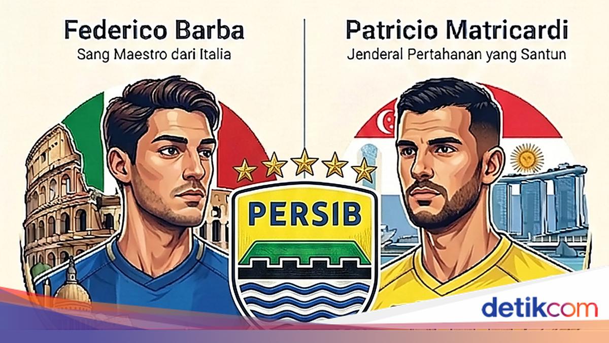 Dua bek Persib Bandung, Federico Barba dan Patricio Matricardi, menarik perhatian klub Eropa setelah tampil impresif di Super League 2025/2026. Berikut ulasan lengkapnya!

Via @detikjabar_