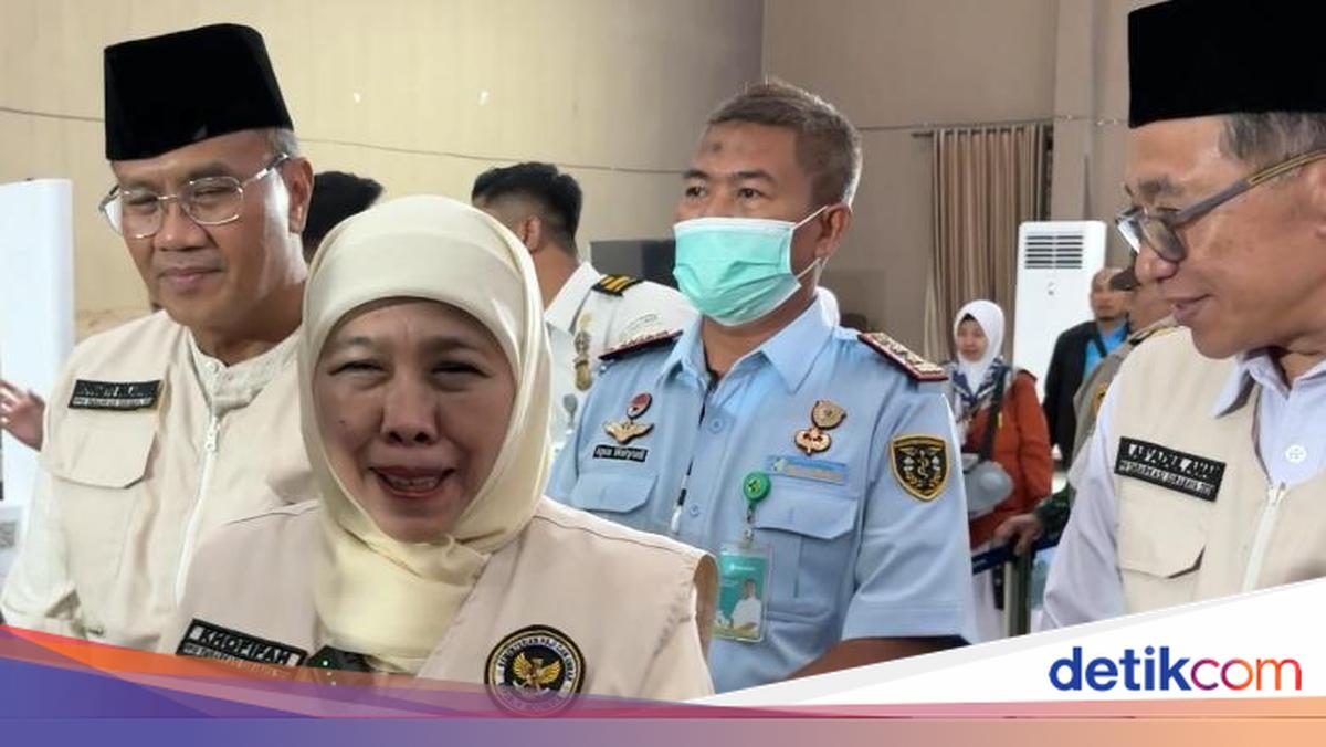 Layanan Corridor Gate Percepat Embarkasi Jemaah Haji, Khofifah Puji Imigrasi