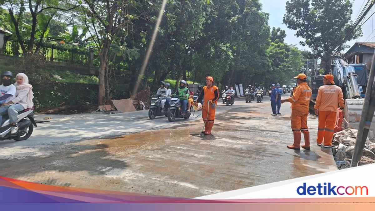 Dibuka Bertahap, Jalan Lenteng Agung Jaksel Arah Depok Ramai Lancar Sore Ini