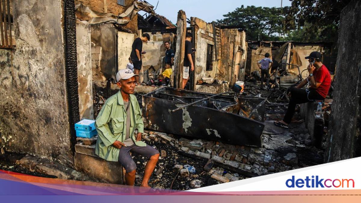 Nestapa Warga Kemayoran, Harta Benda Sekejap Jadi Jelaga