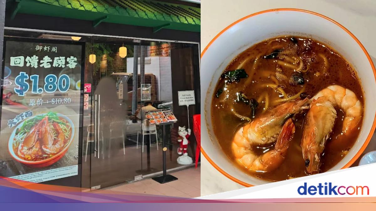 Rela Rugi Demi Pelanggan, Restoran Ini Jual Mie Udang Rp 25 Ribu Saja