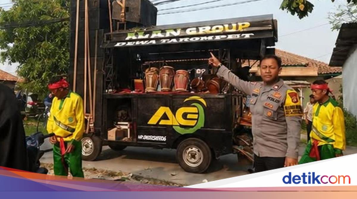 Detik-detik Penarik Sound Sisingaan Tersetrum di Bekasi, Warga Histeris