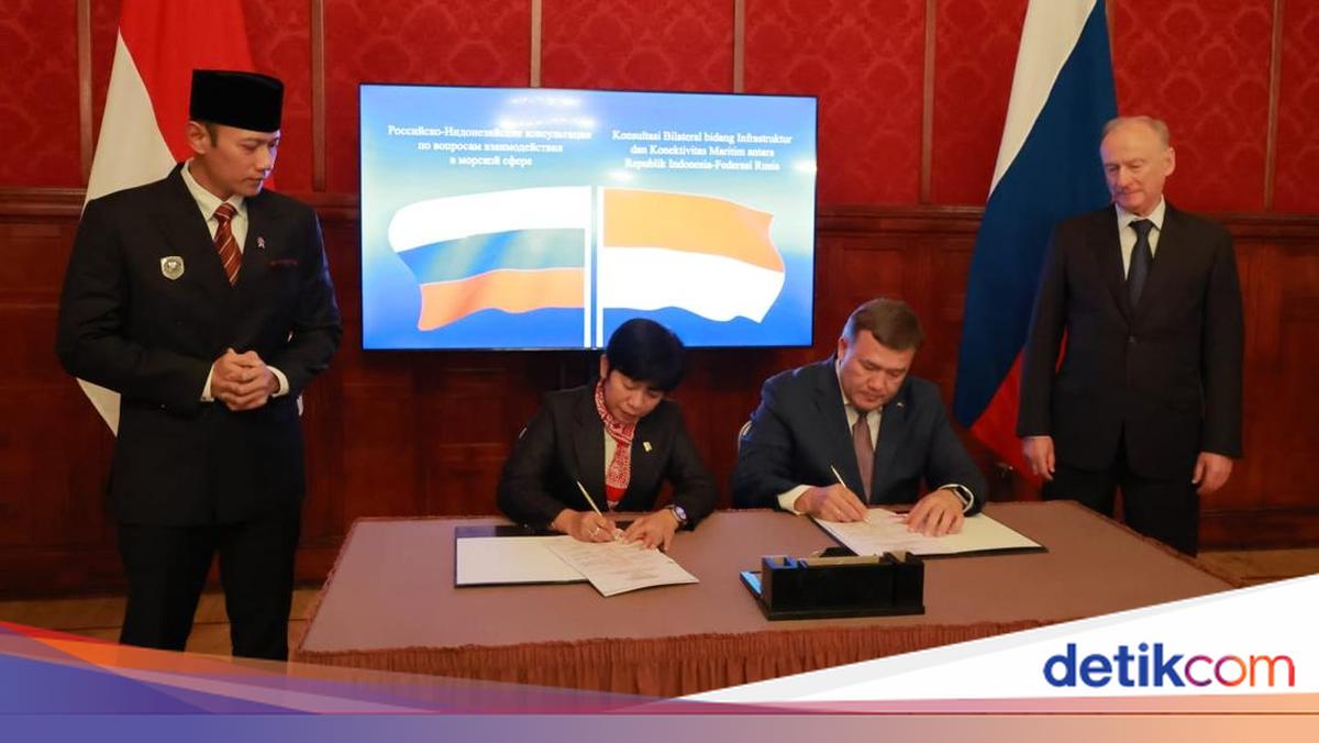 AHY Pimpin Konsultasi Bilateral, RI-Rusia Sepakat Perkuat Kerja Sama Maritim