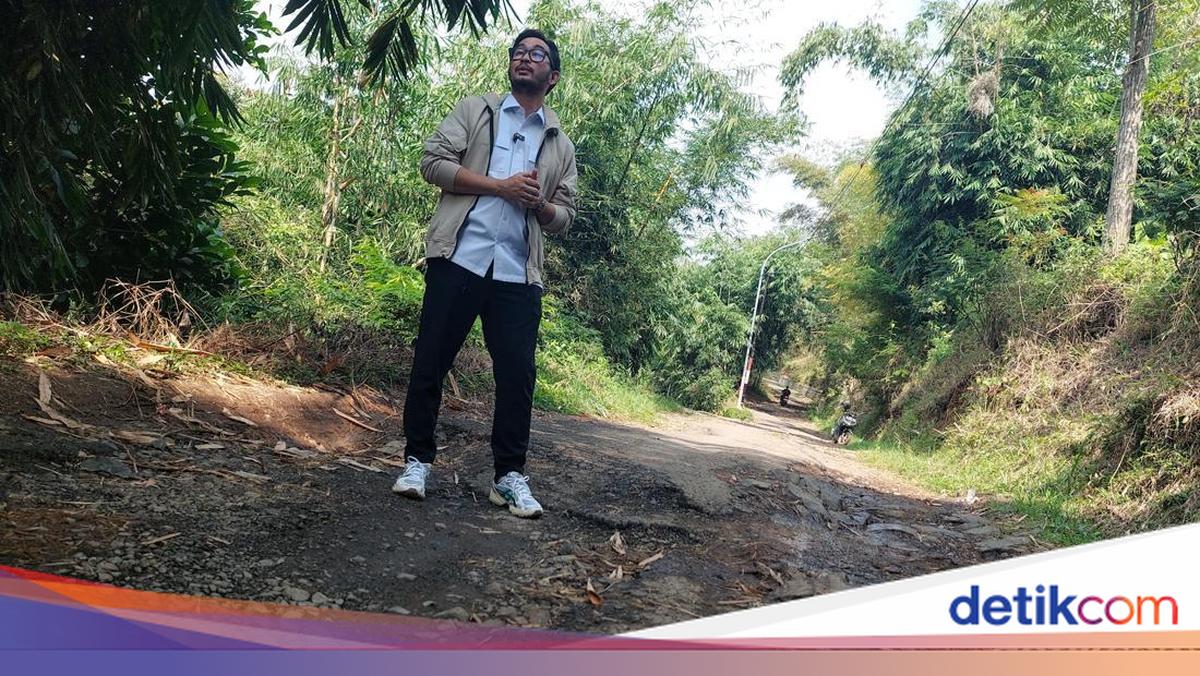 Cek Jalan Rusak di Gununghalu, Jeje Fokus Benahi Infrastruktur Selatan KBB