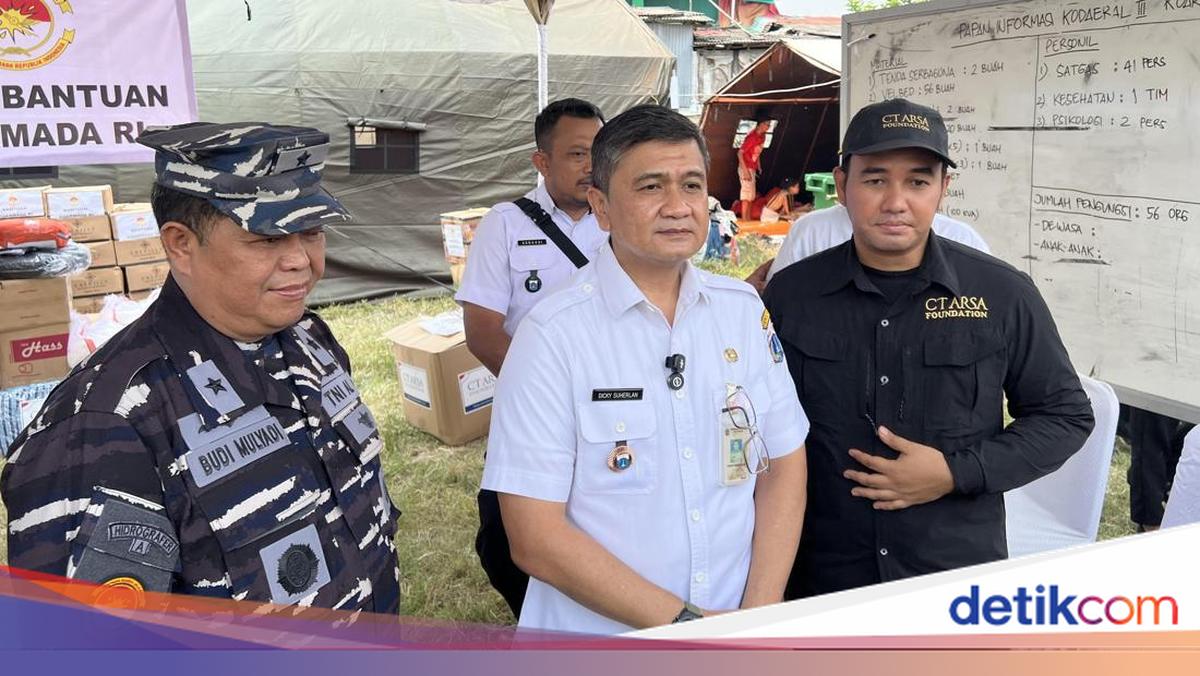 Camat Kemayoran Apresiasi CT Arsa-Koarmada RI atas Bantuan ke Korban Kebakaran