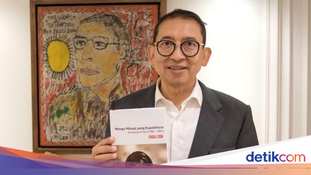 Fadli Zon Luncurkan Antologi Puisi 'Masa Muda Mimpi-Mimpi yang Kupelihara'