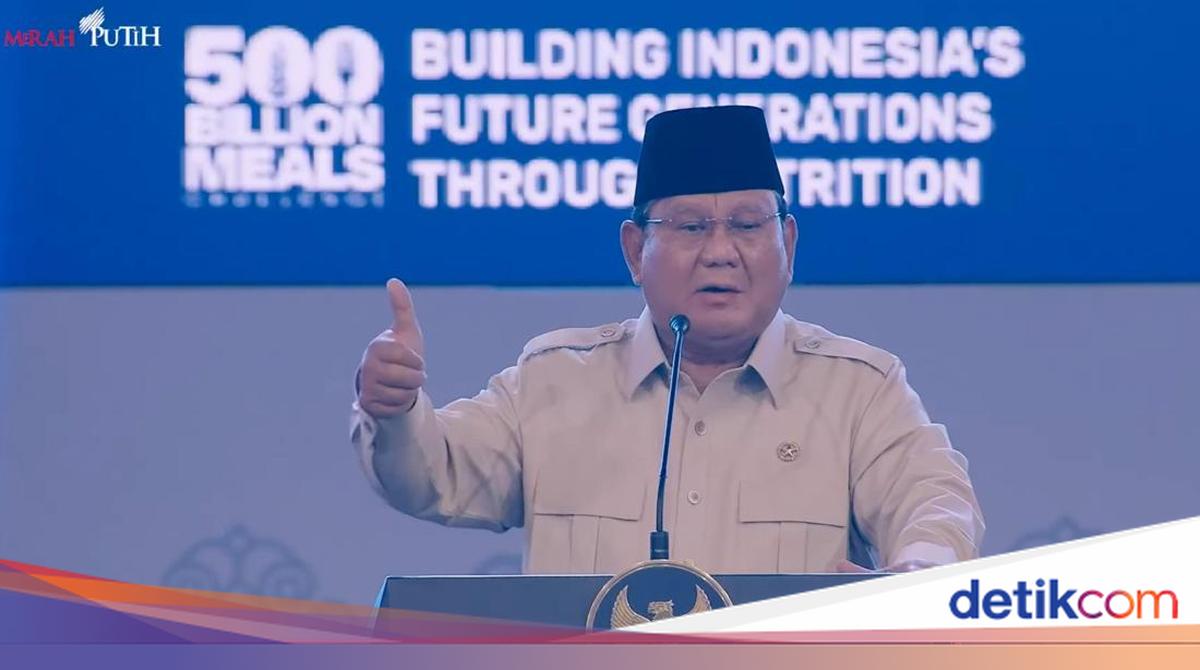Prabowo Puji Dapur Polri Saat Sidak: Nasinya Nggak Kalah Sama Resto Jepang