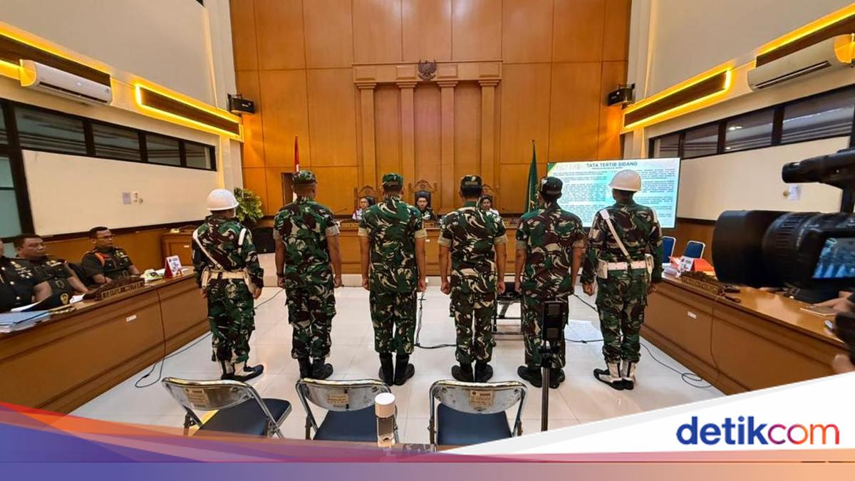 4 Tentara Penyiram Air Keras ke Andrie Yunus Dituntut 2,5 Tahun Penjara