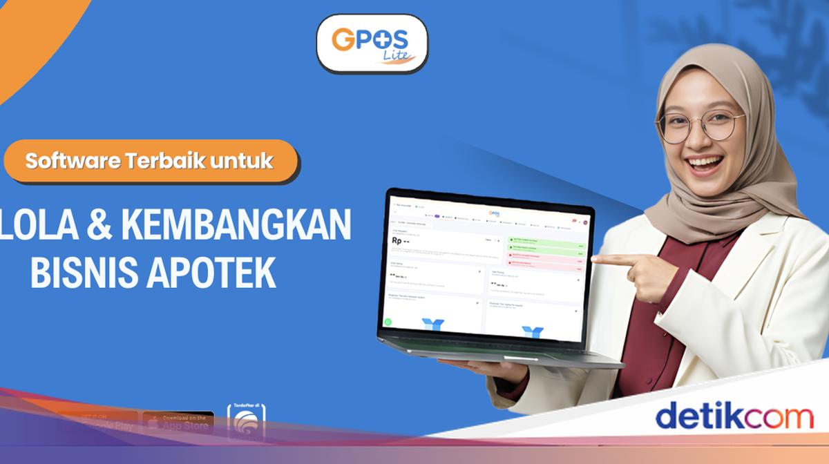 GPOS Lite Permudah Operasional Apotek Lewat Sistem Kasir hingga Stok