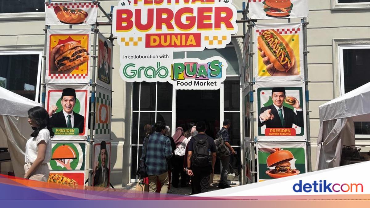 Seru! Aldi Taher Ajak Menekraf Teuku Harsya Keliling Festival Burger Sedunia