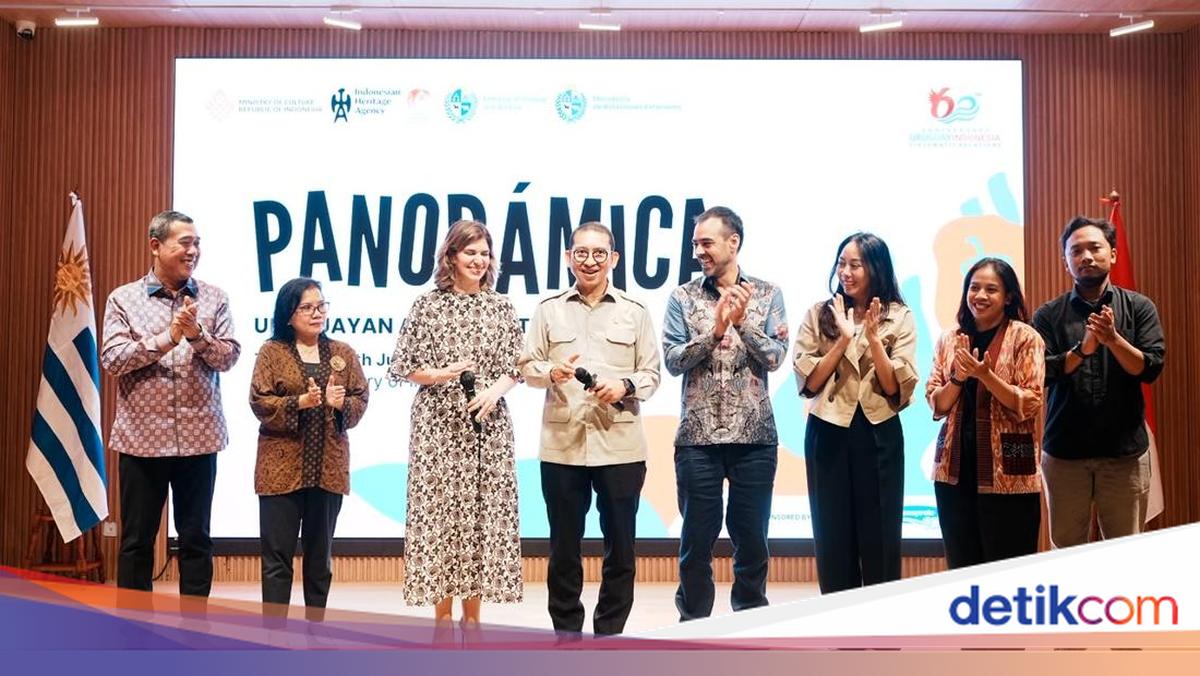 60 Tahun Hubungan RI-Uruguai, Menbud Resmikan Pameran Seni Panoramica