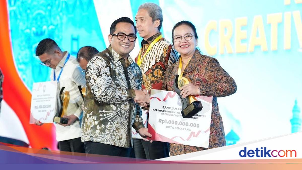 Kota Semarang Raih Penghargaan Nasional Creative Financing dari Kemendagri
