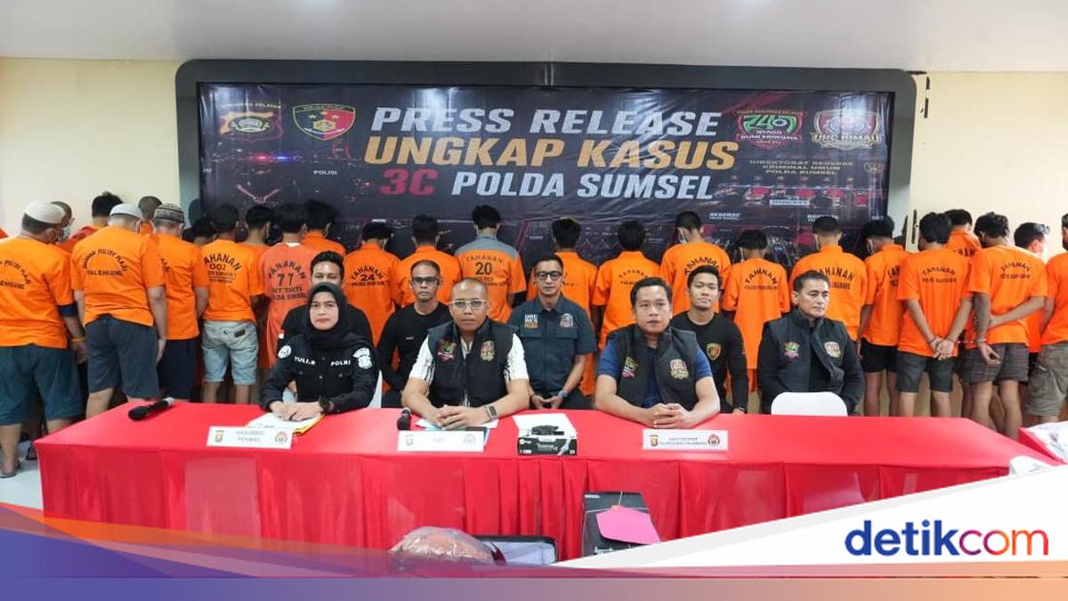 Polda Sumsel Sikat 123 Kasus Pencurian Selama Mei, 137 Tersangka Diringkus
