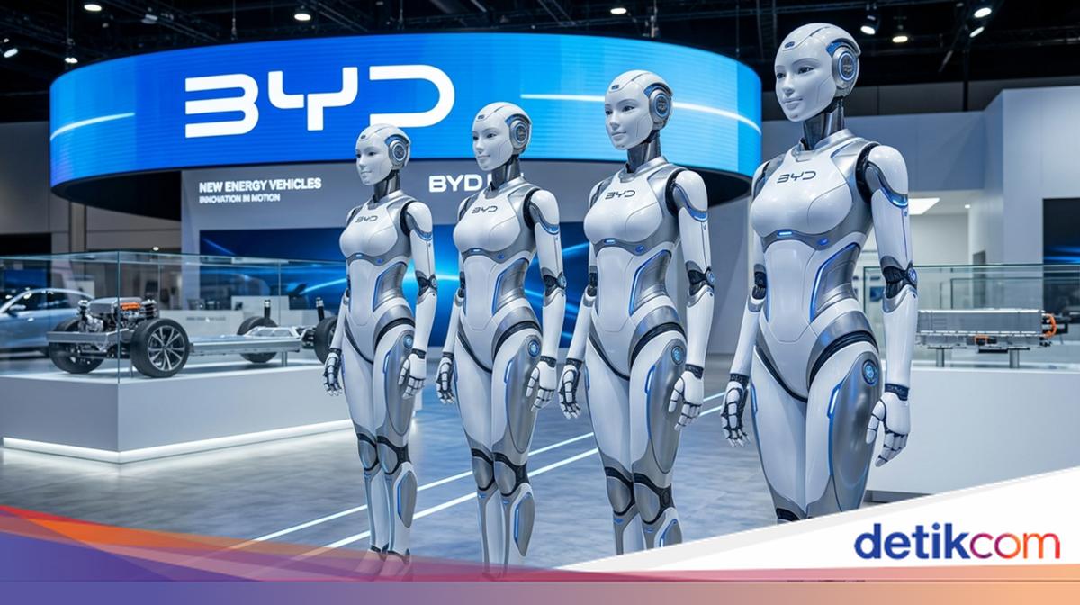Susul Chery, BYD Ikutan Bikin Robot Manusia