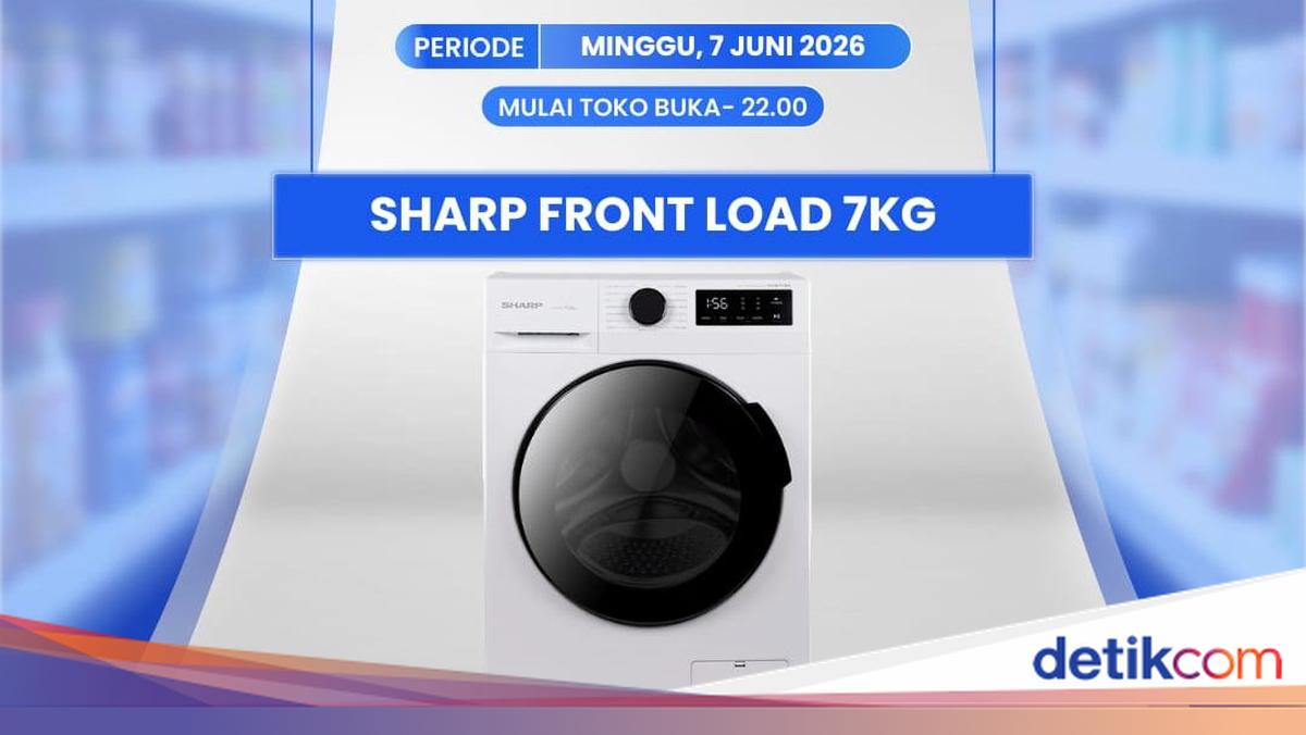 Mesin Cuci Sharp Jadi Segini di Transmart Full Day Sale